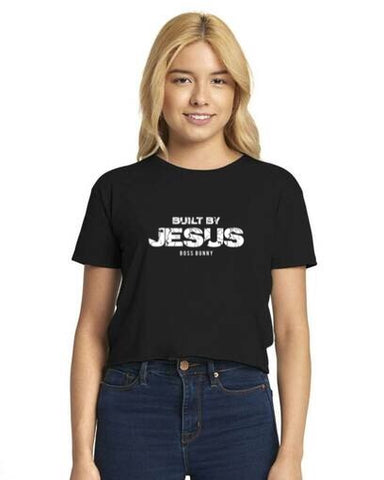 Built By Jesus Cropped Tee